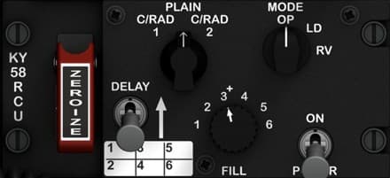 KY-58 Secure Voice Control Unit (RCU)