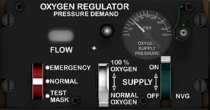 Oxygen Regulator Panel