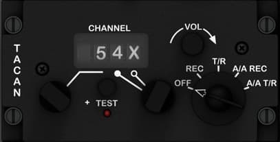 TACAN Control Panel