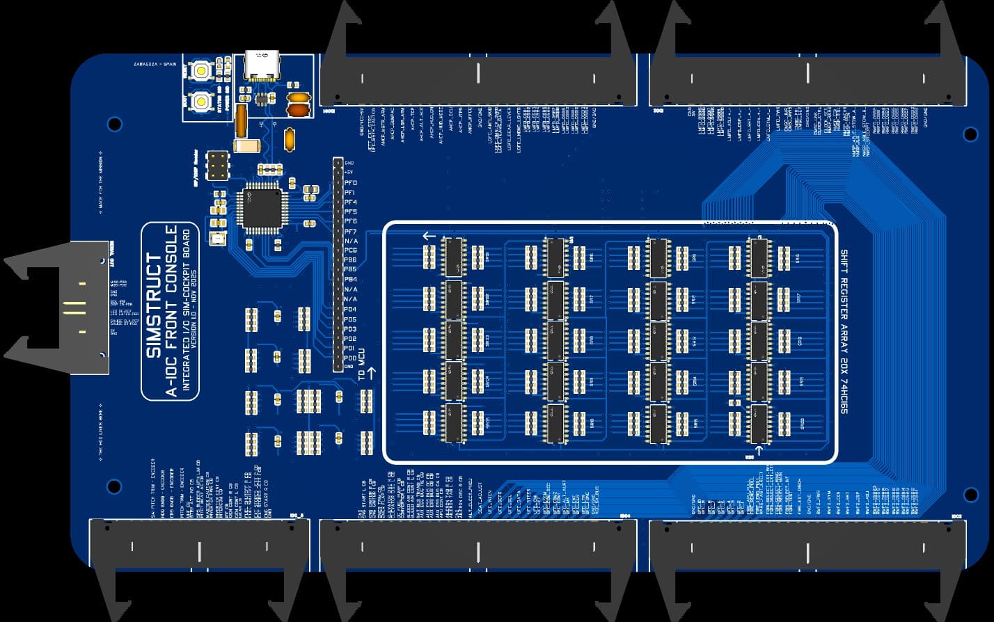 Front Console Electronic I/O 